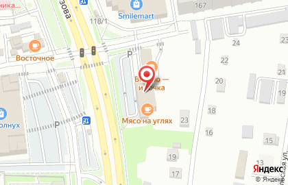Ресторан быстрого обслуживания Макдоналдс на улице Морозова Павла Леонтьевича на карте