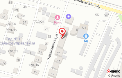 ООО ПроектСтройСервис на Новомлинской улице на карте