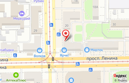 Микрофинансовая компания Быстроденьги на проспекте Ленина на карте