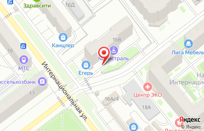 Детский клуб Junior на карте