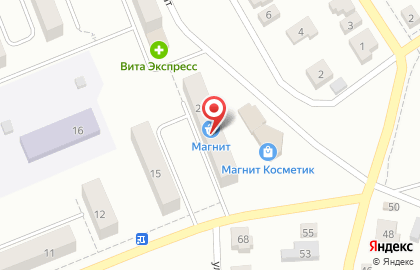 Продуктовый магазин Копеечка в Челябинске на карте