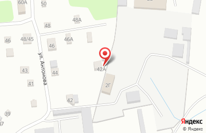 Пантеон на улице Антонова на карте