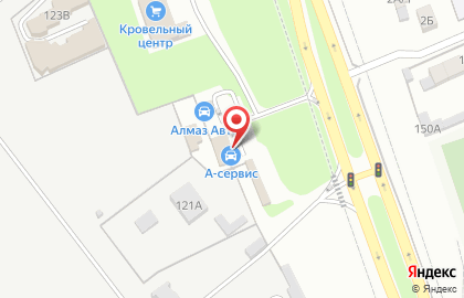 Магазин автозапчастей на Красной, 121/2 на карте