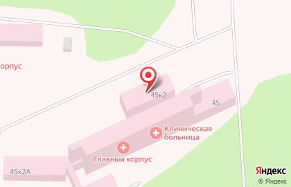 Клиническая больница при Управлении делами Президента РФ на карте