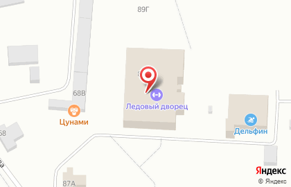 Ледовый дворец, г. Рузаевка на карте