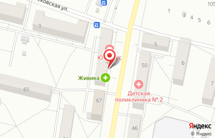 Пивмаг №1 на улице Карла Маркса на карте
