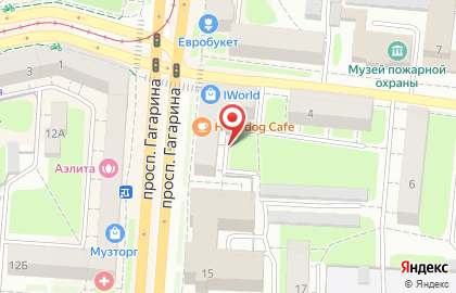ООО КБ Транснациональный банк на проспекте Гагарина на карте