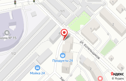 Прогресс на Харьковской улице на карте