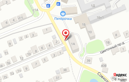 Сокол на улице Пугачёва на карте