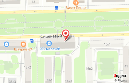 Гастроном в Москве на карте