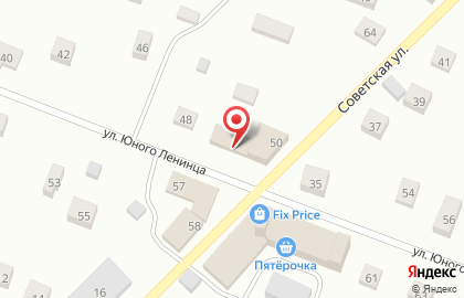 Магазин товаров для сада на ул. Юного Ленинца, 56 на карте