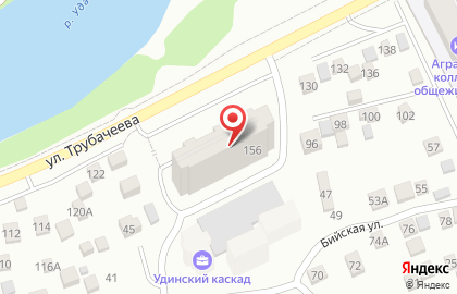 Продуктовый магазин в Улан-Удэ на карте
