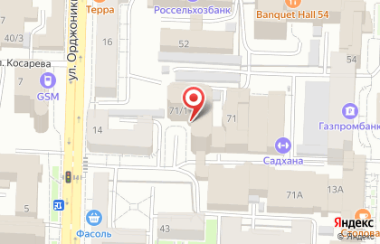 Синтек в Центральном районе на карте