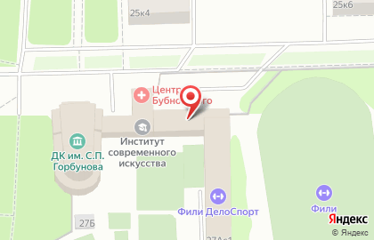 Футбольная академия Planetball на Новозаводской улице на карте