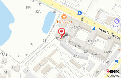 Автосервис Вираж в Ленинском районе на карте