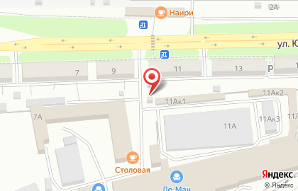 Киоск фастфудной продукции Обжорка в Промышленном районе на карте