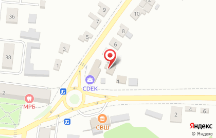 Служба экспресс-доставки Cdek на улице 60 лет Октября на карте