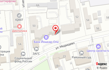 Туристическое агентство Вокруг света в Йошкар-Оле на карте