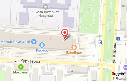Банкомат Центр-инвест в Кировском районе на карте