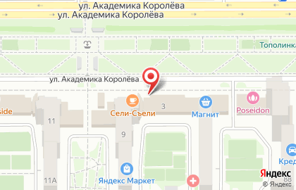Крафтовый кофе-бар MyYummy на улице Академика Королёва на карте