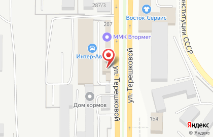 Автосервис Профессионал в Дзержинском районе на карте