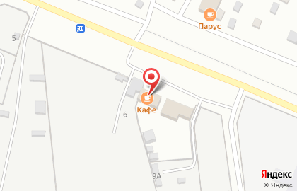 Продовольственный магазин на Производственной улице на карте
