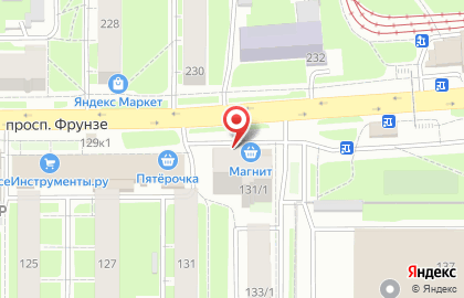 Лидер на проспекте Фрунзе на карте