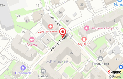 Sunmar в Ленинском районе на карте