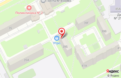 Продовольственный магазин Утро на Московском проспекте на карте