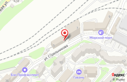 Таможенный брокер Профит-Сервис на улице Стрельникова на карте