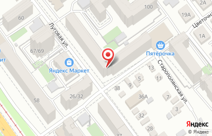 Салон красоты Симпатия в Кировском районе на карте