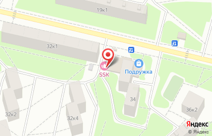 Магазин тканей и фурнитуры, ИП Ендальцева Н.И. на карте