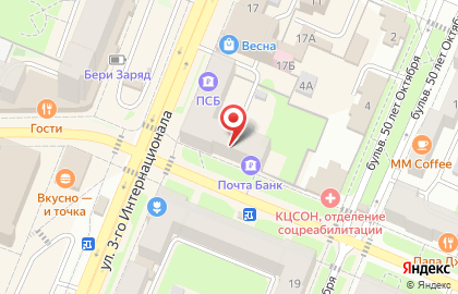 Банкомат Лето Банк в переулке Куйбышева на карте