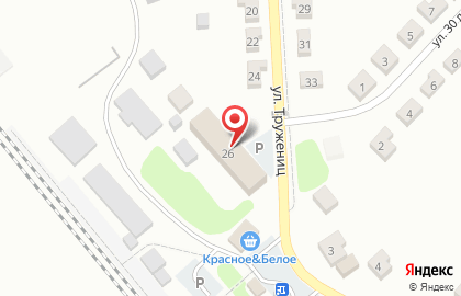 Супермаркет Магнит в Рязани на карте