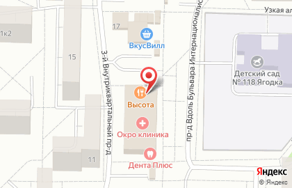 Компания Три Окна на бульваре Интернационалистов на карте