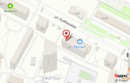 Парикмахерская Аннушка в Октябрьском районе на карте