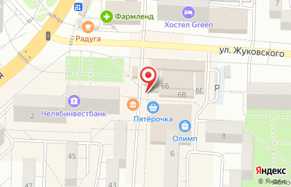 Молочный киоск на карте