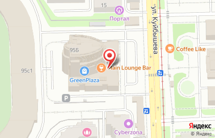 Бар Мята lounge в Свердловском районе на карте