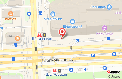 Московский Автовокзал на карте