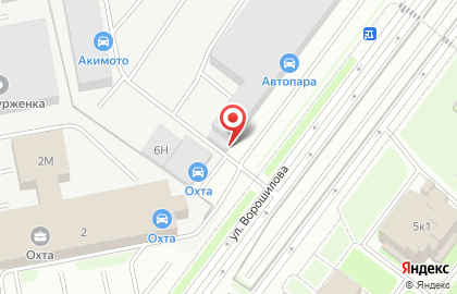 Акванд на карте