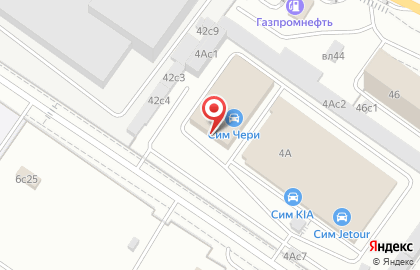 Автоцентр СИМ на Калужской (ул. Введенского) на карте