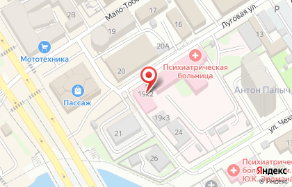 Аптека Аптека №1 на Луговой улице на карте