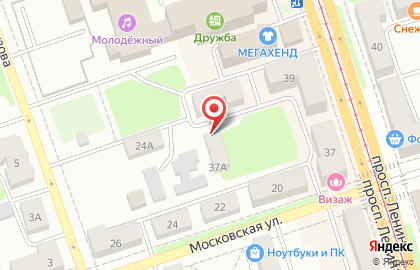 Салон красоты eva на проспекте Ленина на карте