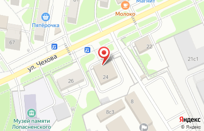 Чеховский городской суд на карте