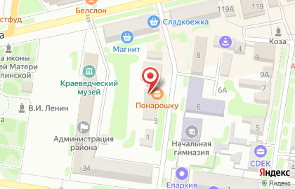 Канцмаркет на Октябрьской улице на карте
