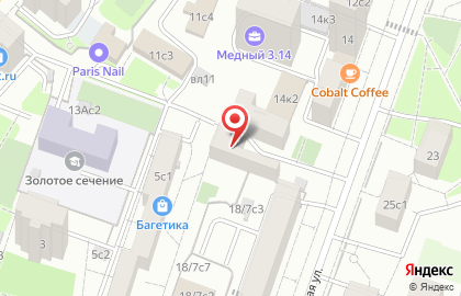 Беговой на Донской улице на карте