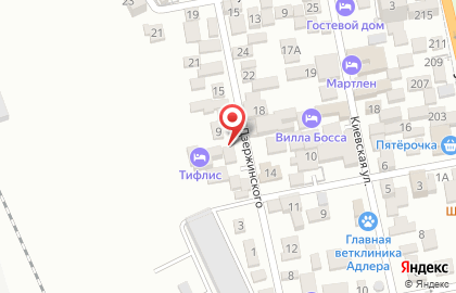 Гостевой дом Тифлис на карте
