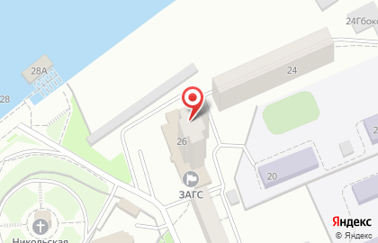 ЗАГС Кировского района на Коммунальной улице на карте