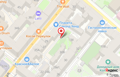 Мир Секонд Хенд на Большой Пушкарской улице на карте