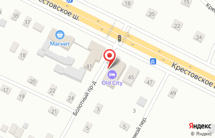 Гостиница Old City в Пскове на карте